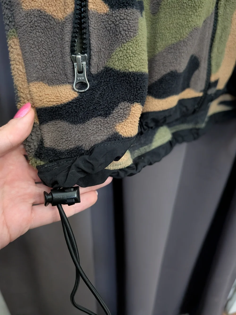 The North Face ’95 Retro Denali Jacket Men M Waxed Camo Fleece Gorpcore